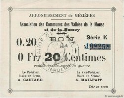 20 Centimes FRANCE régionalisme et divers Braux 1914 JP.08-048 SUP