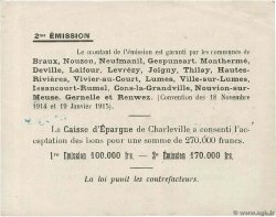 20 Centimes FRANCE regionalismo e varie Braux 1914 JP.08-048 SPL