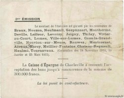 2 Francs FRANCE regionalism and various Braux 1915 JP.08-057 VF