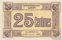 25 Centimes FRANCE regionalismo y varios Trouville-Sur-Mer 1920 JP.14-09 FDC