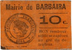 10 Centimes FRANCE regionalism and various Barbaira 1914 JP.11-07 VF