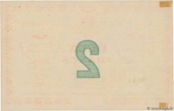 2 Francs FRANCE regionalismo e varie Louviers 1916 JP.27-19 SPL