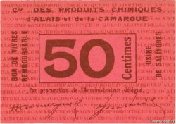 50 Centimes FRANCE Regionalismus und verschiedenen Alais 1914 JP.30-06 fST