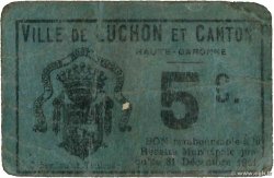 5 Centimes FRANCE regionalismo e varie Luchon 1921 JP.31-098 B