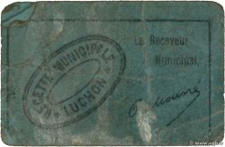 5 Centimes FRANCE regionalismo e varie Luchon 1921 JP.31-098 B