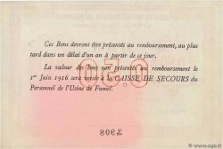 50 Centimes FRANCE Regionalismus und verschiedenen Fumel 1915 JP.47-098 SS