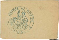 1 Franc FRANCE regionalismo e varie Noyon 1914 JP.60-062 SPL