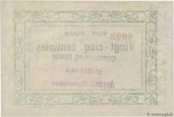 25 Centimes FRANCE régionalisme et divers Auchel 1915 JP.62-0016 SPL