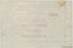 2 Francs FRANCE regionalism and miscellaneous Auchel 1915 JP.62-0022 XF