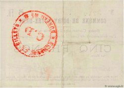 5 Francs FRANCE regionalismo y varios Boiry-Notre-Dame 1915 JP.62-0170 MBC