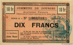 10 Francs FRANCE regionalismo y varios Dourges 1915 JP.62-0398 SC