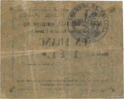 1 Franc FRANCE Regionalismus und verschiedenen Palluel 1915 JP.62-1108 SS