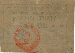 20 Francs FRANCE regionalismo y varios Sailly-En-Ostrevent 1915 JP.62-1232 SC