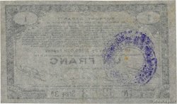 1 Franc FRANCE Regionalismus und verschiedenen 70 Communes 1915 JP.62-0062 VZ
