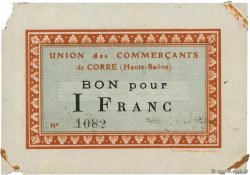 1 Franc FRANCE régionalisme et divers Corre 1914 JP.70-11 TB