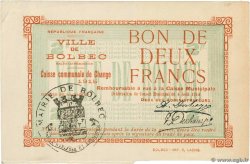 2 Francs FRANCE régionalisme et divers Bolbec 1914 JP.76-007