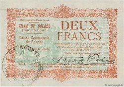 2 Francs  FRANCE regionalismo e varie Bolbec 1914 JP.76-014
