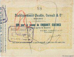 50 Centimes FRANCE regionalismo e varie Bolbec 1914 JP.76-025 BB