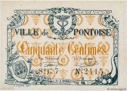 50 Centimes  FRANCE régionalisme et divers Pontoise 1914 JP.78-44 SUP