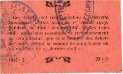 10 Centimes FRANCE regionalismo y varios Albi 1916 JP.81-16 FDC