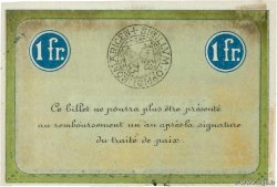 1 Franc FRANCE regionalism and various Remiremont 1915 JP.88-066 XF