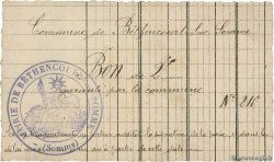 2 Francs FRANCE regionalismo e varie Bethencourt-Sur-Somme 1914 JP.80-012