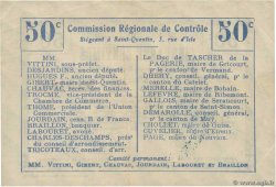 50 Centimes FRANCE regionalismo e varie Alaincourt 1914 JP.02-0016 SPL