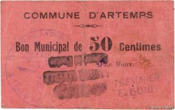 50 Centimes FRANCE regionalism and various Artemps 1914 JP.02-0056 VF