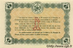 1 Franc FRANCE regionalism and various Avignon 1915 JP.018.05 AU