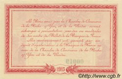 1 Franc FRANCE Regionalismus und verschiedenen La Roche-Sur-Yon 1915 JP.065.05 ST