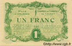 1 Franc FRANCE regionalismo e varie Orléans 1915 JP.095.06 FDC