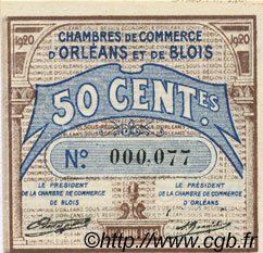 50 Centimes FRANCE regionalism and miscellaneous Orléans et Blois 1920 JP.096.01