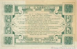 50 Centimes FRANCE regionalism and miscellaneous Abbeville 1920 JP.001.01 VF+