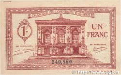 1 Franc FRANCE regionalism and miscellaneous Amiens 1922 JP.007.56 VF+