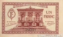 1 Franc FRANCE Regionalismus und verschiedenen Amiens 1922 JP.007.56 fVZ