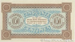 50 Centimes FRANCE regionalism and miscellaneous Auxerre 1916 JP.017.11 XF
