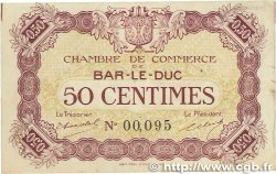 50 Centimes FRANCE regionalism and miscellaneous Bar-Le-Duc 1918 JP.019.01 VF-