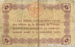 1 Franc FRANCE regionalismo e varie Bar-Le-Duc 1920 JP.019.08 MB