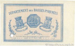 2 Francs Spécimen FRANCE regionalism and various Bayonne 1915 JP.021.21 AU-