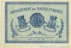 1 Franc FRANCE Regionalismus und verschiedenen Bayonne 1920 JP.021.67 fST