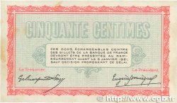 50 Centimes FRANCE regionalism and various Belfort 1916 JP.023.17 XF