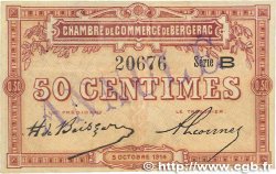 50 Centimes Annulé FRANCE regionalismo y varios Bergerac 1914 JP.024.03
