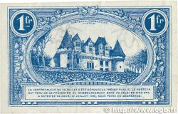 1 Franc Fauté FRANCE regionalismo y varios Bergerac 1920 JP.024.37 EBC+