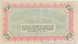 50 Centimes FRANCE regionalism and miscellaneous Besançon 1915 JP.025.01 XF