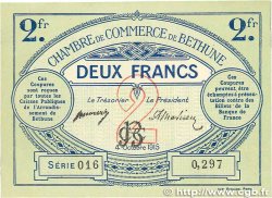 2 Francs FRANCE Regionalismus und verschiedenen Béthune 1915 JP.026.10 VZ