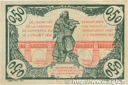 50 Centimes FRANCE Regionalismus und verschiedenen Béziers 1921 JP.027.32 SS