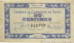 50 Centimes FRANCE regionalismo y varios Blois 1915 JP.028.01 BC