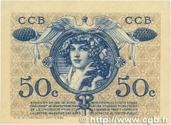50 Centimes FRANCE regionalism and various Bordeaux 1921 JP.030.28 AU-