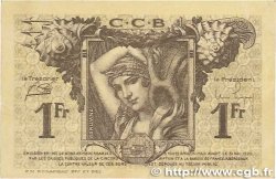 1 Franc FRANCE Regionalismus und verschiedenen Bordeaux 1921 JP.030.30 fVZ