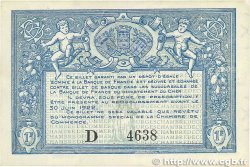 1 Franc FRANCE Regionalismus und verschiedenen Bourges 1917 JP.032.09 fST